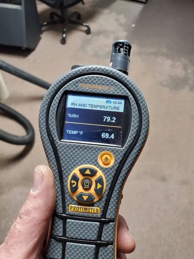 Moisture meter humidity assessment for Mold Remediation & Removal in Lynnfield